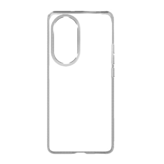 Capa de Silicone Transparente para Oppo A98 5g/F23 5g Branco